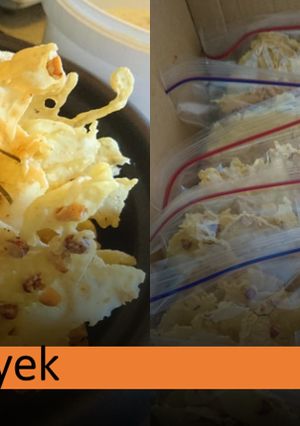 Foto resep Peyek (jualan di Belanda)