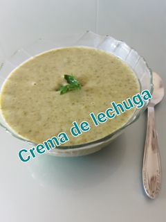 Una foto de Crema de lechuga en Tm31