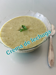 Una foto de Crema de lechuga en Tm31