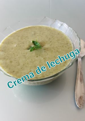 Una foto de Crema de lechuga en Tm31
