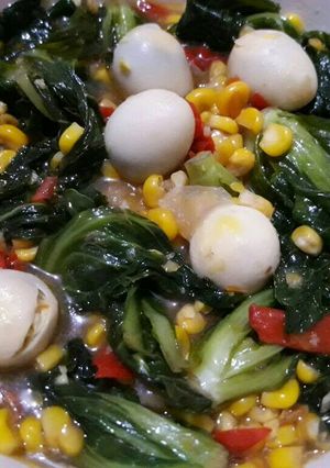 Foto resep Tumis Ceriwis Jagung Manis Telur Puyuh Pedas