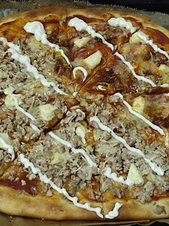 صورة لوصفة بيتزا خفيفة و لذيذة🍕🍕🍕