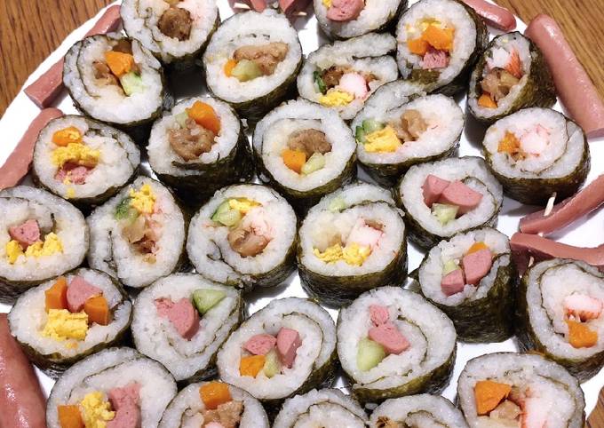 Recipe of Super Quick Homemade Homemade Assorted Sushi๐ Recipe of Super Quick Homemade Homemade Assorted Sushi๐