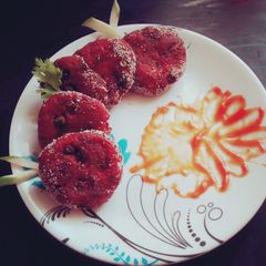 A picture of Beetroot cutlet.