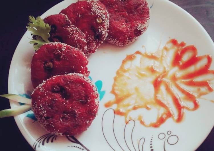 Beetroot cutlet