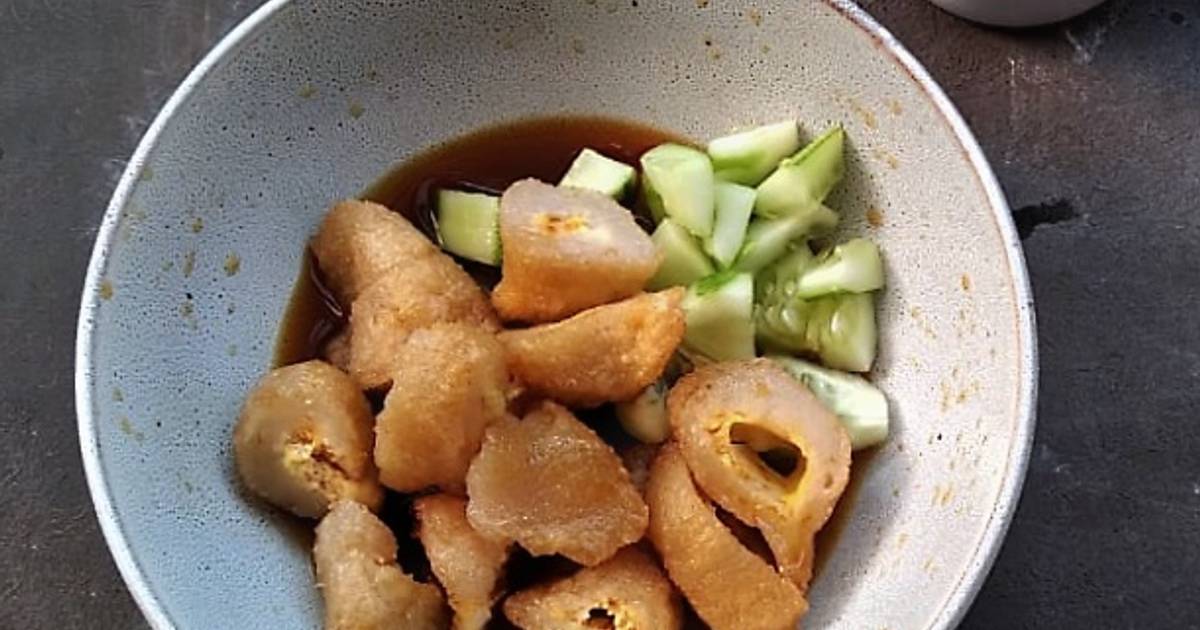 Resep Pempek Kapal Selam Oleh Terari Cookpad