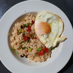 A picture of Garlic Fried Rice.