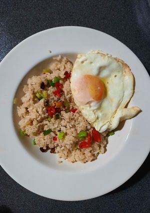 A picture of Garlic Fried Rice.
