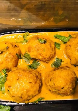 A picture of Malai Kofta.