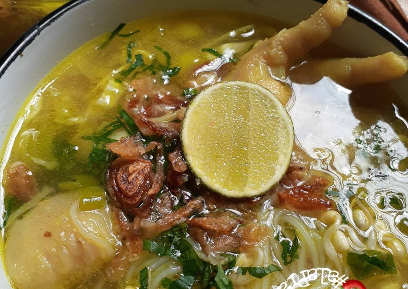 Soto Ceker Ayam