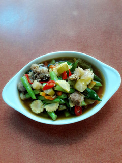 Foto resep Asem - asem Buncis Tetelan