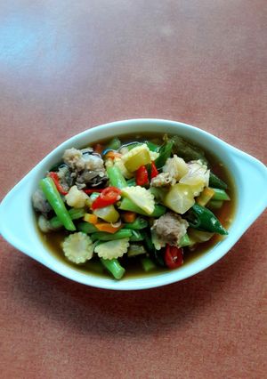 Foto resep Asem - asem Buncis Tetelan
