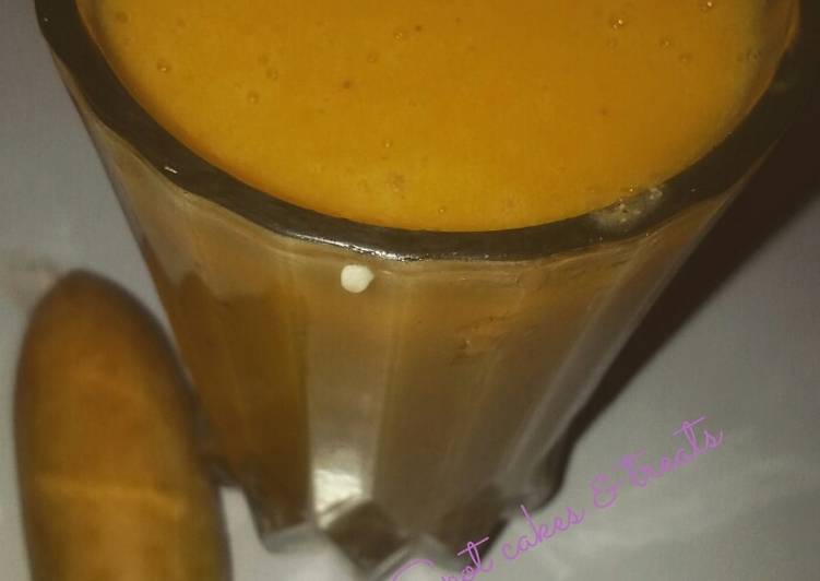 Step-by-Step Guide to Prepare Ultimate Banana - passion fruit juice