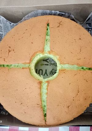 Foto resep Chiffon Pandan putih telur