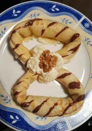 Habos diós mascarpone palacsinta krém recept fotója