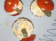 Una foto de tomates rellenos de patata