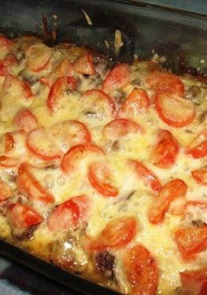 Csirkemáj olasz módra recept fotója