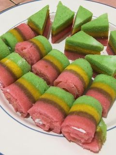 Foto resep Resep Bolu gulung mini rainbow