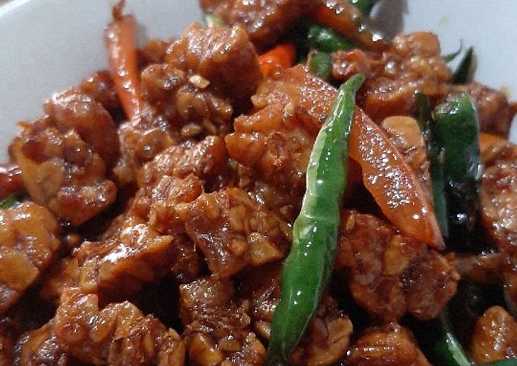 Tempe tumis kecap