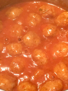 Una foto de Albóndigas en salsa de tomate