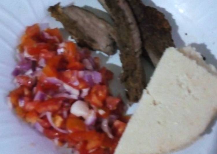 Easiest Way to Make Homemade Marinated air-fried beef #festiveseasoncontest kakamega #author