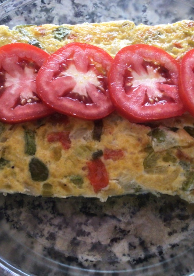 Una foto de Pastel de vegetales