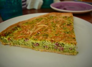 Foto principal de Quiche de brócoli y jamón serrano