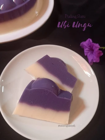 Langkah Gampang Menyiapkan Resep Puding Susu Ubi Ungu yang Menggugah Selera Anti Ribet, Sempurna