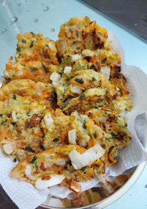 Foto resep Pancake sayur ala Korea