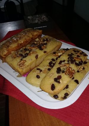 Una foto de Budín súper easy