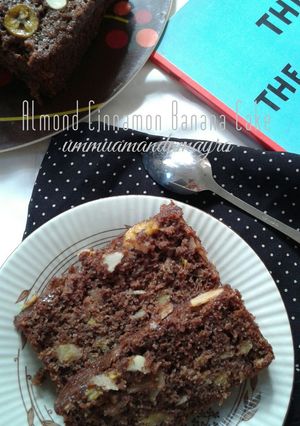 Foto resep Almond Cinnamon Banana Cake