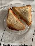 Sandwich toasté raclette/jambon de Serrano
