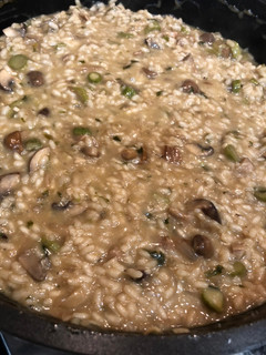 Una foto de Risotto de setas