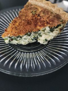 A picture of Spinach Ricotta Pie.