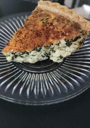 A picture of Spinach Ricotta Pie.