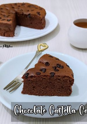 Foto resep Chocolate Castella Cake