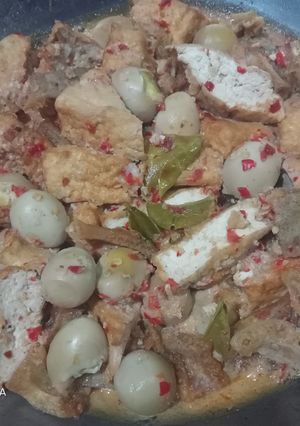 Foto resep Sambel goreng Krecek Tahu