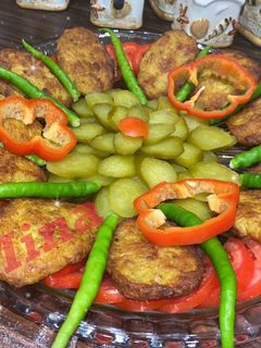 عکسی از دستور کتلت مرغ