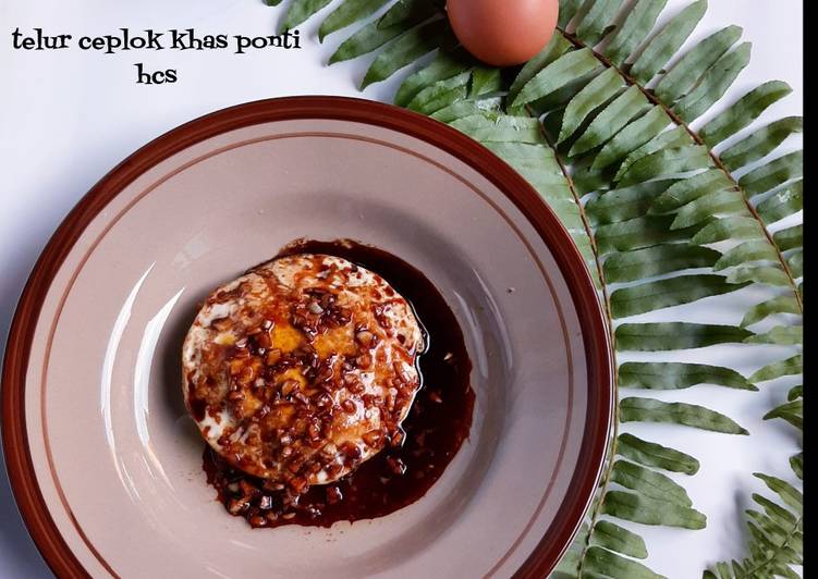 Telur Ceplok Khas Pontianak