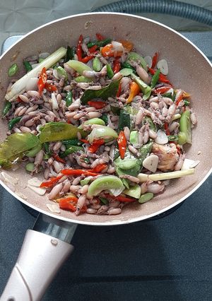 Foto resep Tumis Cumi Pelangi