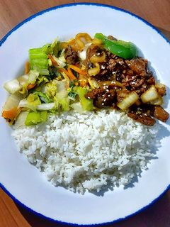 Foto resep Beef Teriyaki with Mix Vegetables