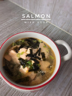Foto resep Salmon Miso Soup