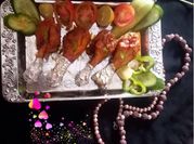 A picture of chicken tikka leg