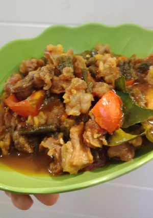 Foto resep Oseng mercon tetelan sapi