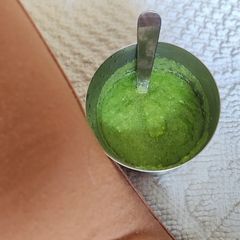 A picture of Satvic Emerald Juice.