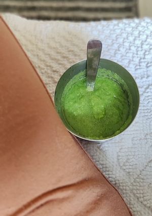 A picture of Satvic Emerald Juice.