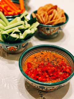 Una foto de Muhammara