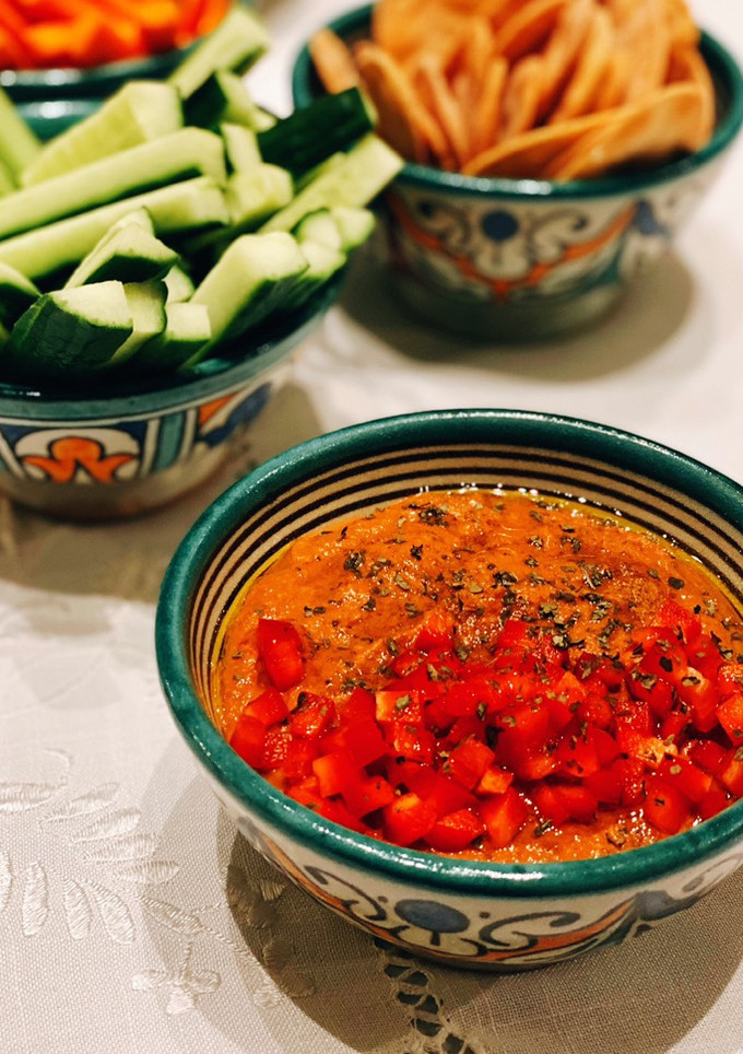 Una foto de Muhammara