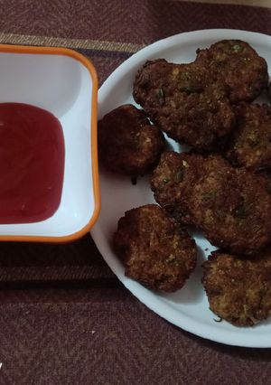 A picture of Hare Bhare soya kabab.