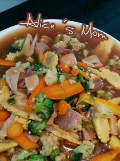 Foto resep Capcay tumis sayuran